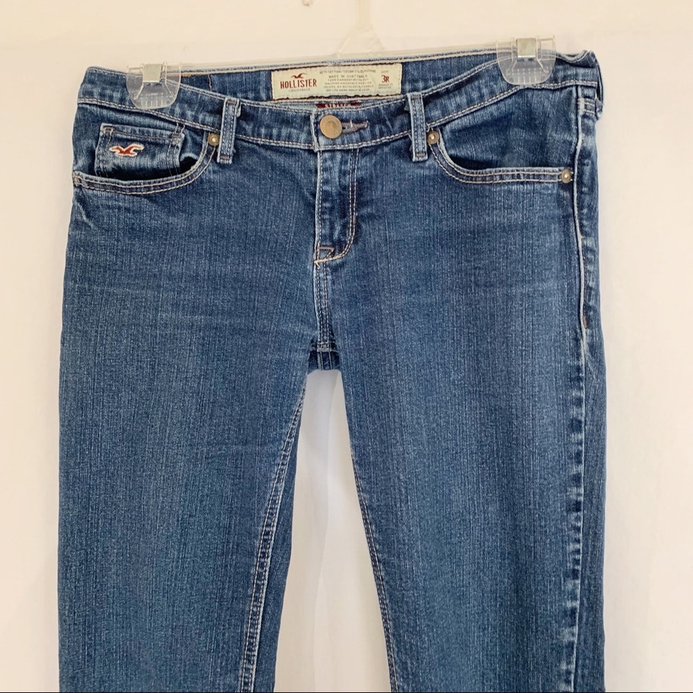 Hollister Faded Medium Wash Stretch Jeans 3R